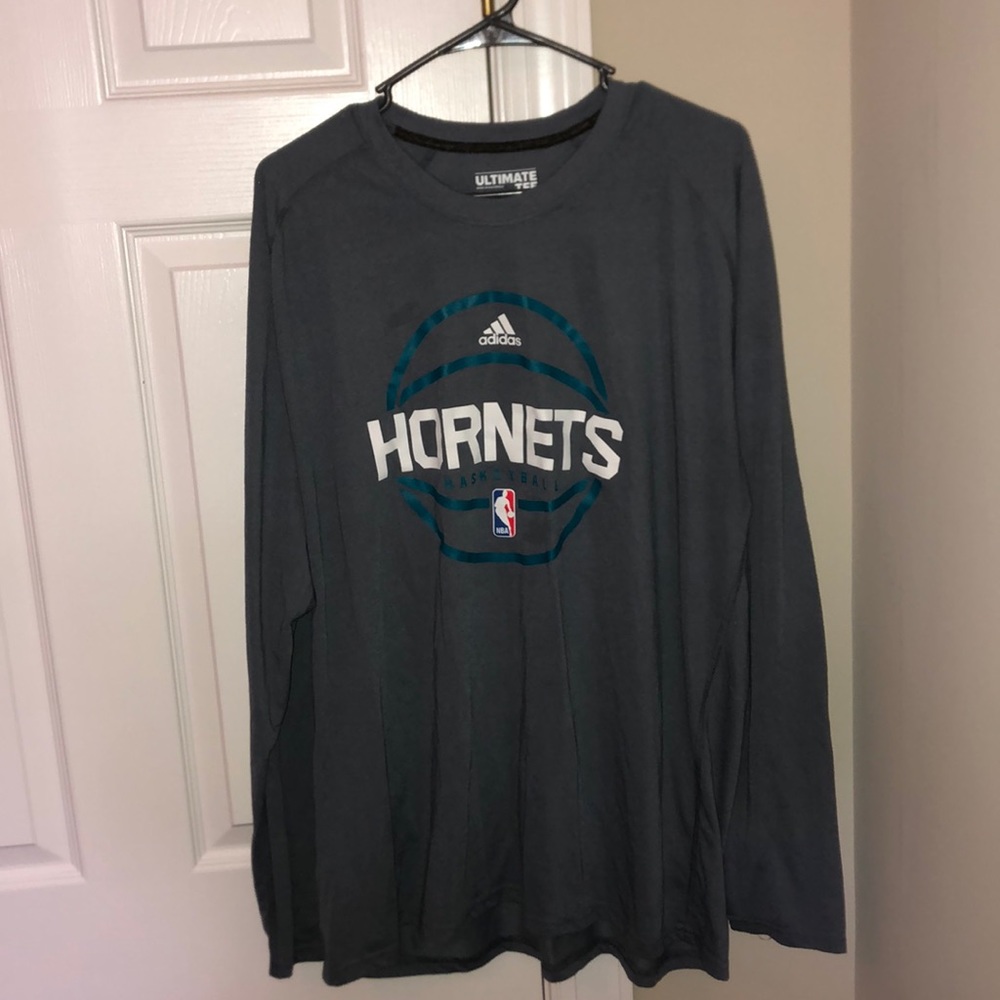 Adidas Charlotte Hornets Longs Sleeve Shirt